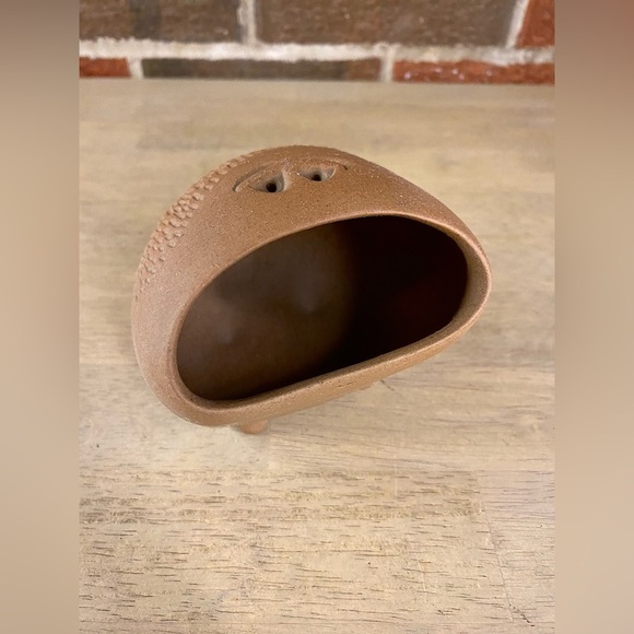 Vintage Robert Maxwell Set of 2 Beastie Critter Art Pottery Smoke Eyes Signed - Picture 7 of 15